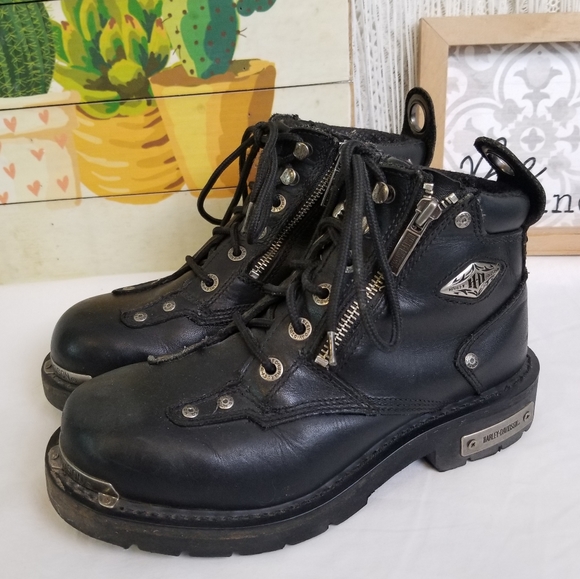 biker boots size 8